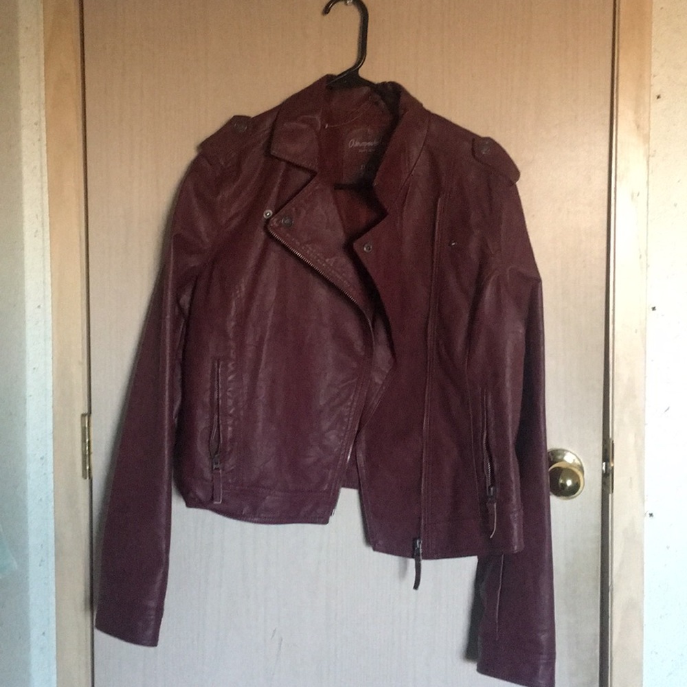 Leather jacket